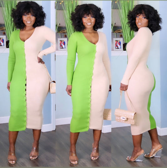 Kelly Rowland  Midi Dress