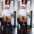 Black Bougie Blessed Sweatshirt - White