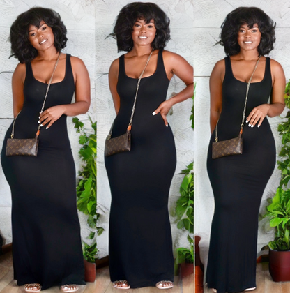 Basic Maxi Dress 4 colors