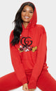 M&M Mouse Hoodie - Red